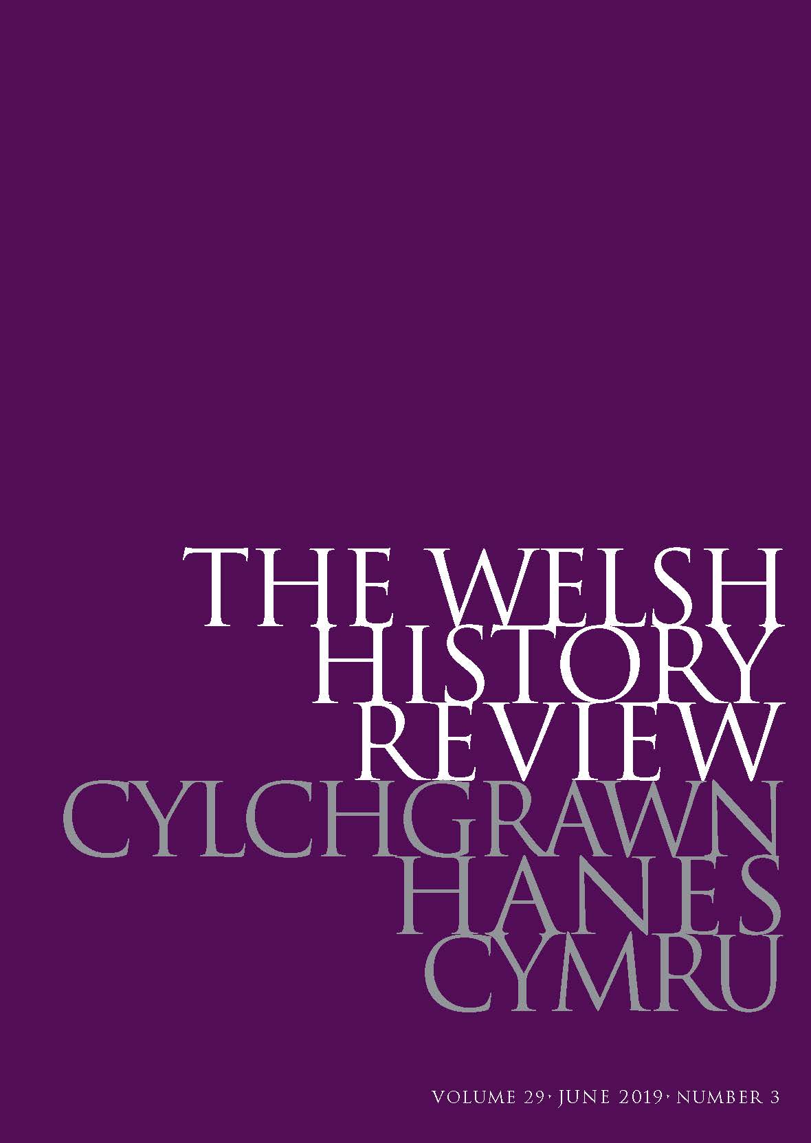 The Welsh History Review UWP